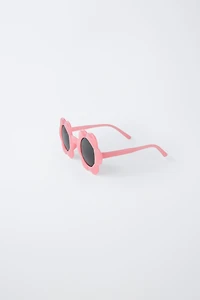 LUNETTES DE SOLEIL FLEURS EN PLASTIQUE