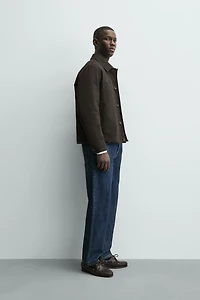 QUILTED POCKET OVERSHIRT