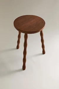 ELM WOOD STOOL