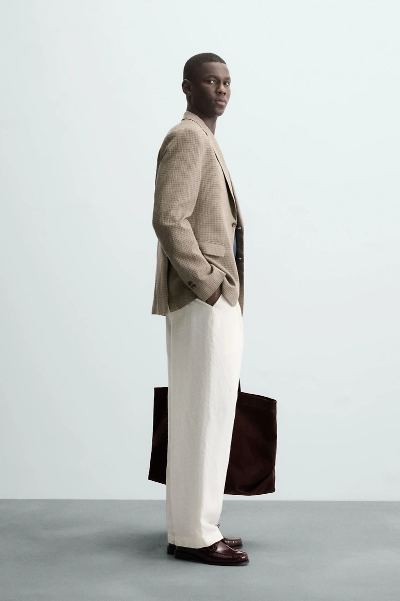 BLAZER PIED-DE-POULE