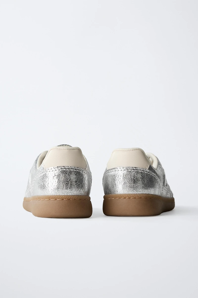 METALLIC SNEAKERS