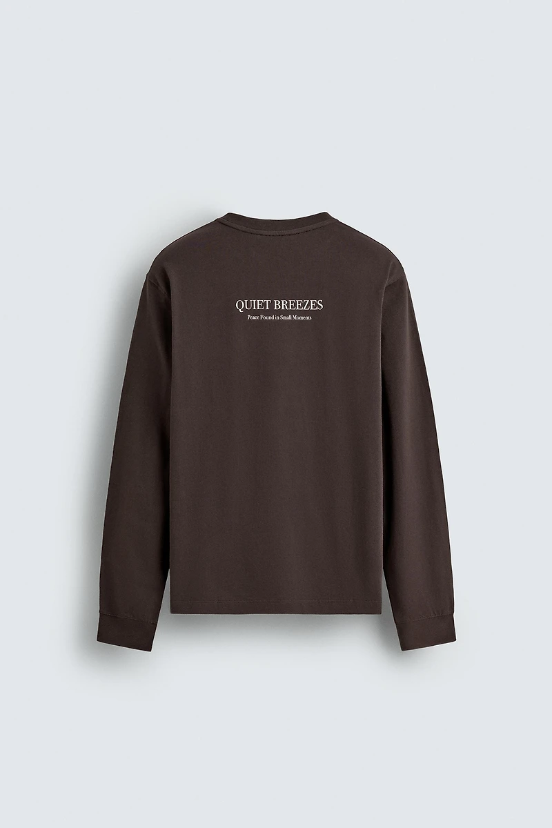 TEXT PRINT T-SHIRT