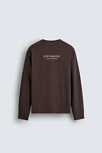 TEXT PRINT T-SHIRT