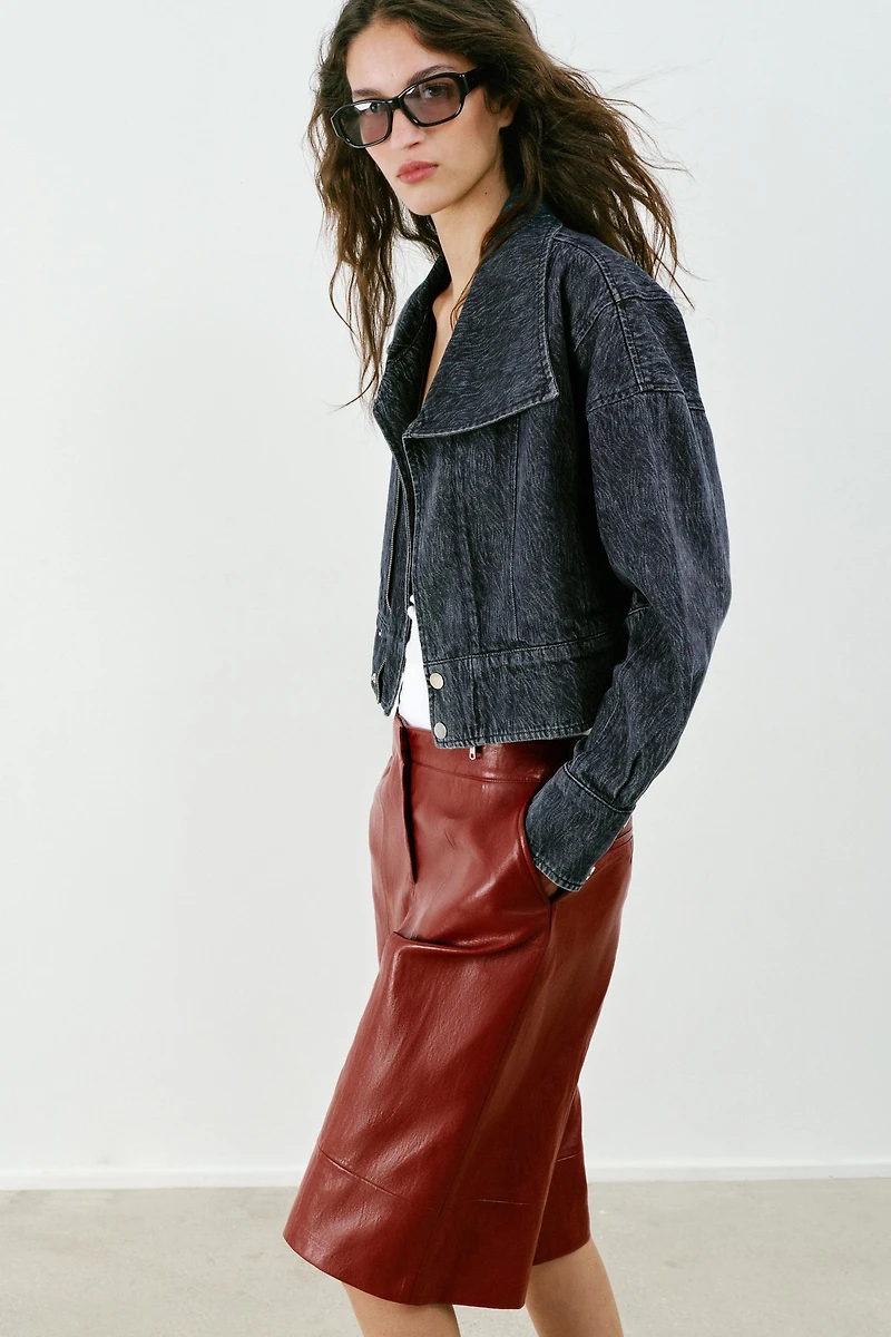 Z1975 CROPPED DENIM JACKET