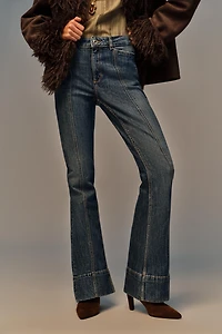 Z1975 MID-RISE SEAM FLARE JEANS