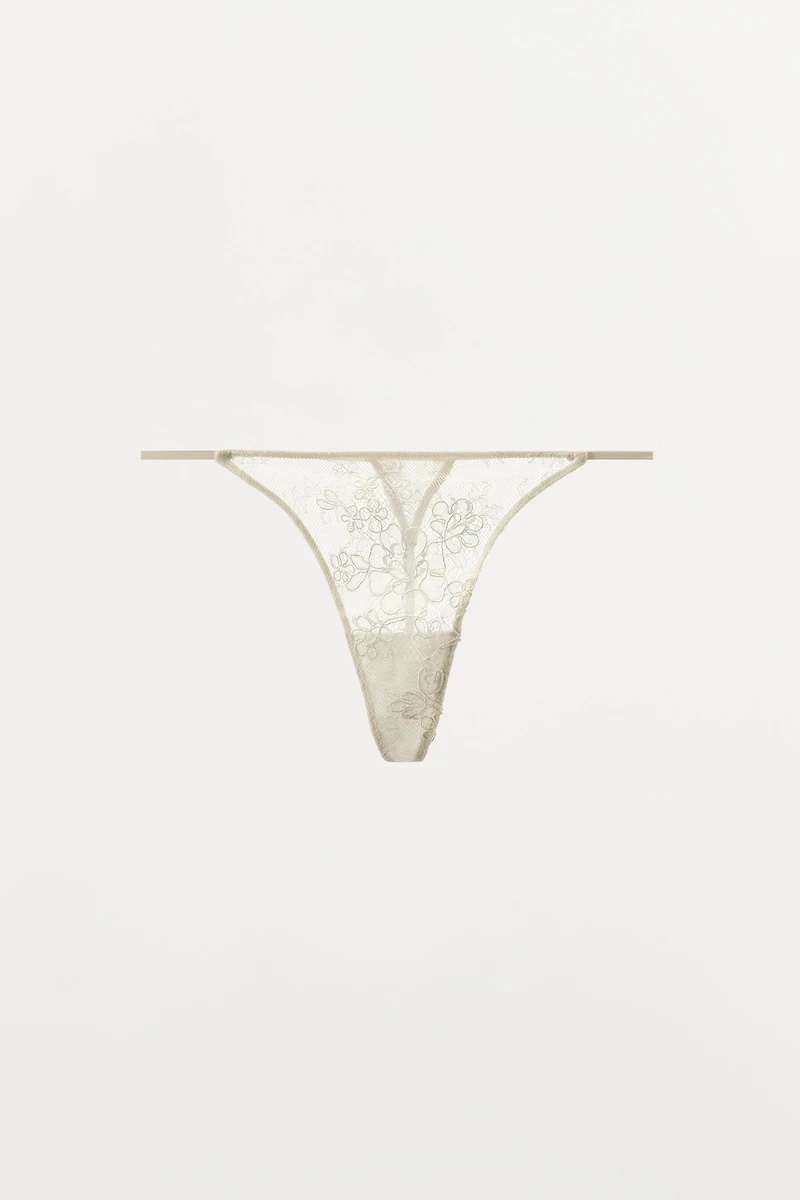 LIMITED EDITION LACE THONG