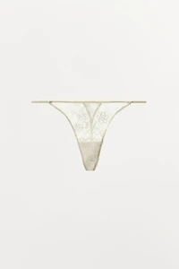 LIMITED EDITION LACE THONG