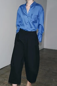 ZW COLLECTION CROP BALLOON PANTS