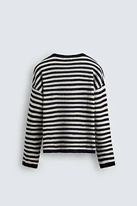PULL LÉGER À RAYURES