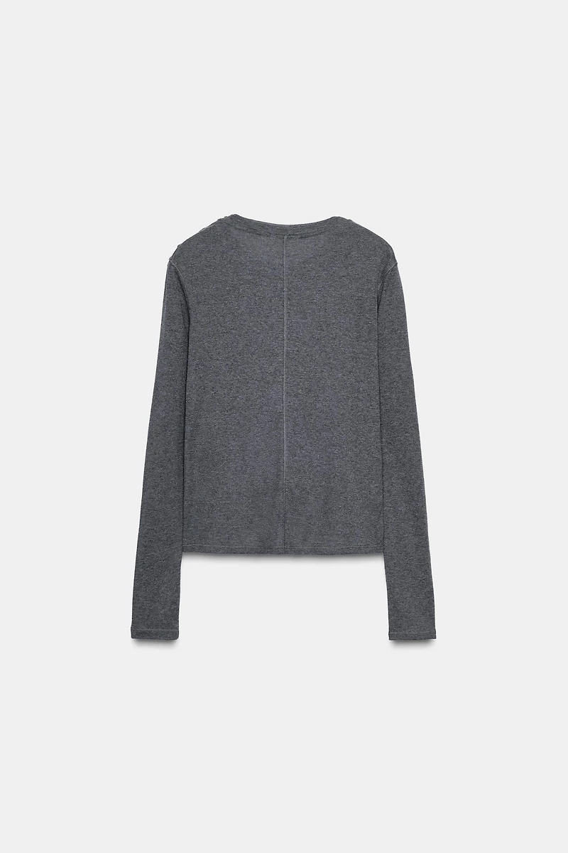 FRONT FLORAL T-SHIRT