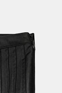 PLEATED MIDI SKIRT