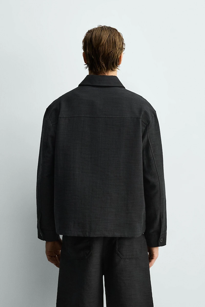 FLUID RELAXED FIT OVERSHIRT