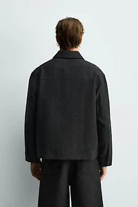 FLUID RELAXED FIT OVERSHIRT