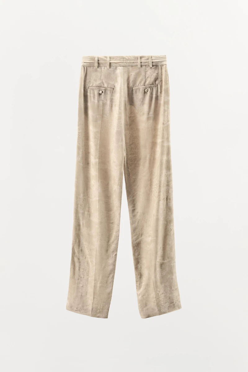 ZW COLLECTION LIMITED EDITION JACQUARD BUTTON PANTS