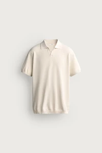 POLO EN MAILLE STRUCTURÉ REGULAR FIT