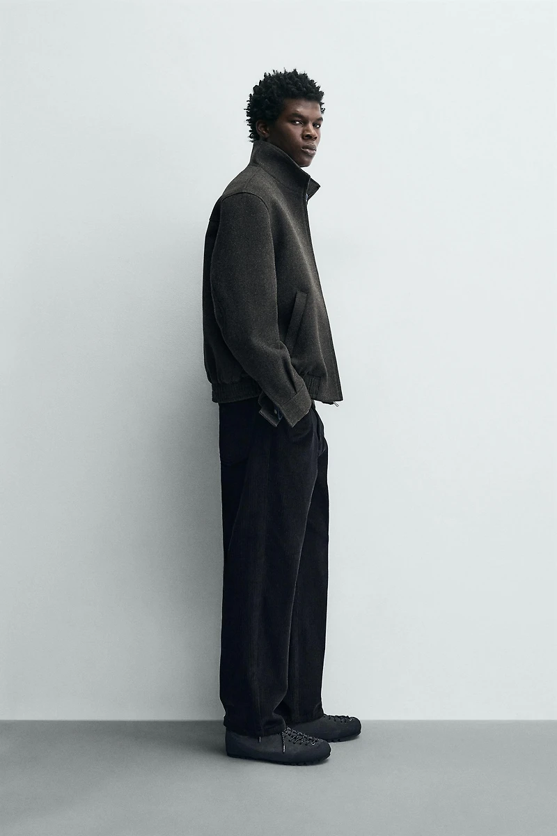 STRAIGHT FIT CORDUROY PANTS