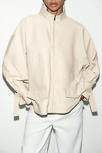 FLUID HIGH NECK JACKET