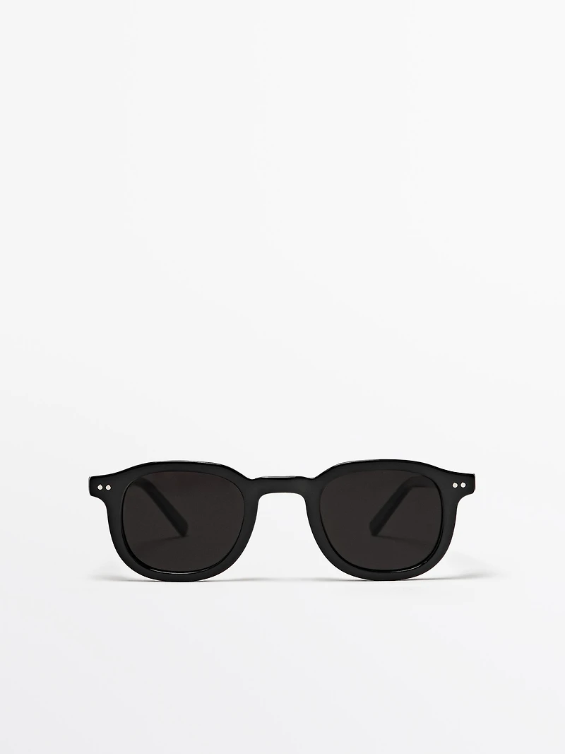 Lunettes de soleil rondes