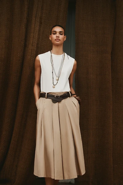 COMBINATION BELTED DRESS