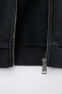 SWEAT TEINT EN PIÈCE