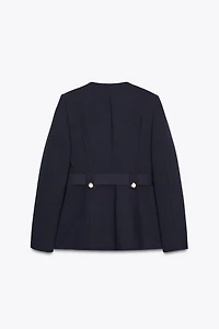 BLAZER TAILLÉE CEINTURÉE