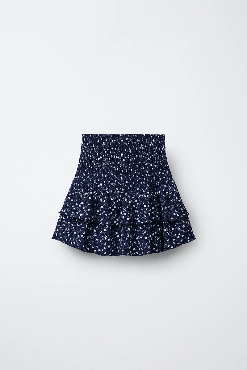 FLORAL SKORT