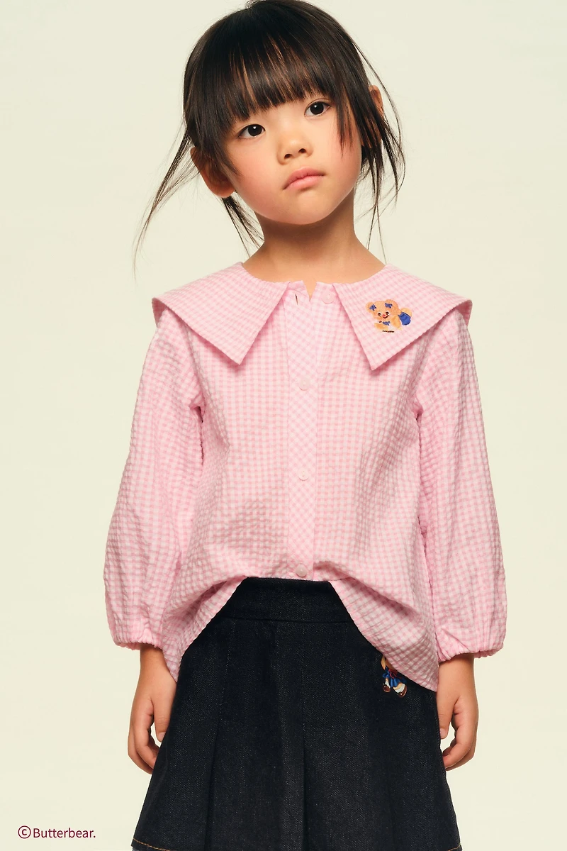CHEMISE À CARREAUX VICHY BUTTERBEAR ©