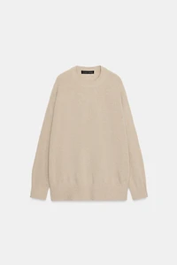PULL 100 % LAINE OVERSIZE