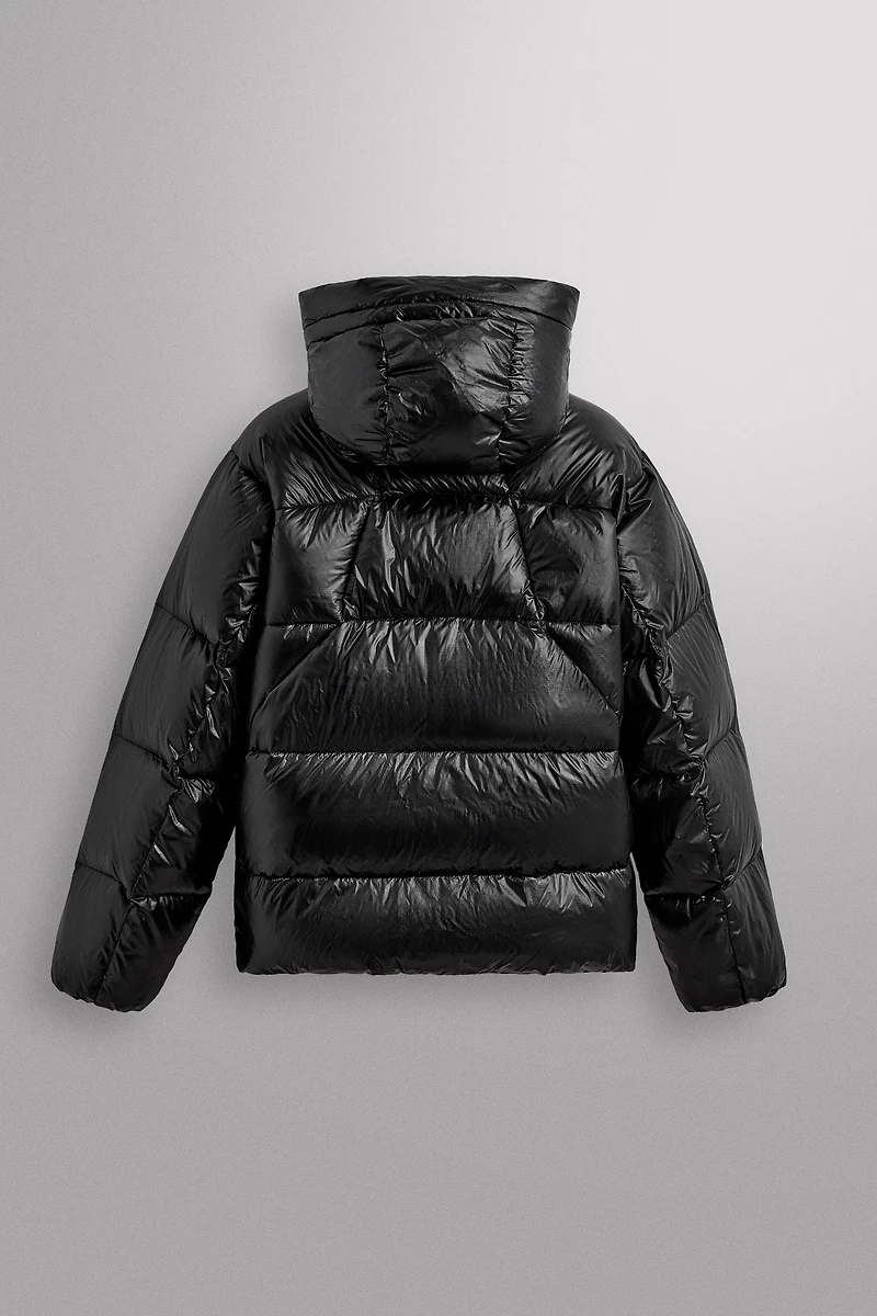 100% FEATHER PUFFER JACKET