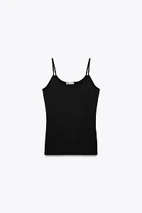 POLYAMIDE SPAGHETTI STRAP CAMISOLE