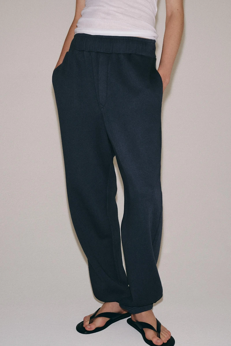WASHED EFFECT PANTS