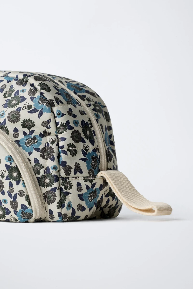 FLORAL TOILETRY BAG
