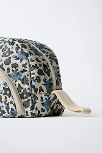 FLORAL TOILETRY BAG