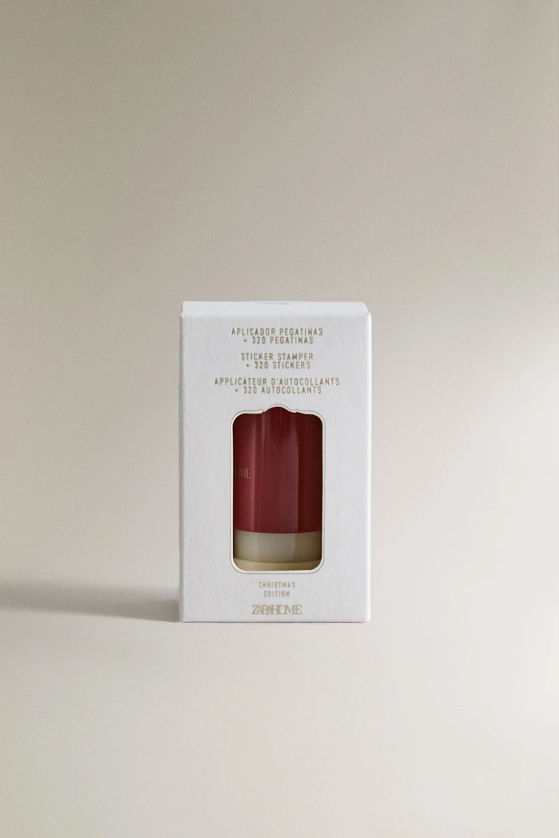 CHRISTMAS STICKER APPLICATOR (SET OF 320)