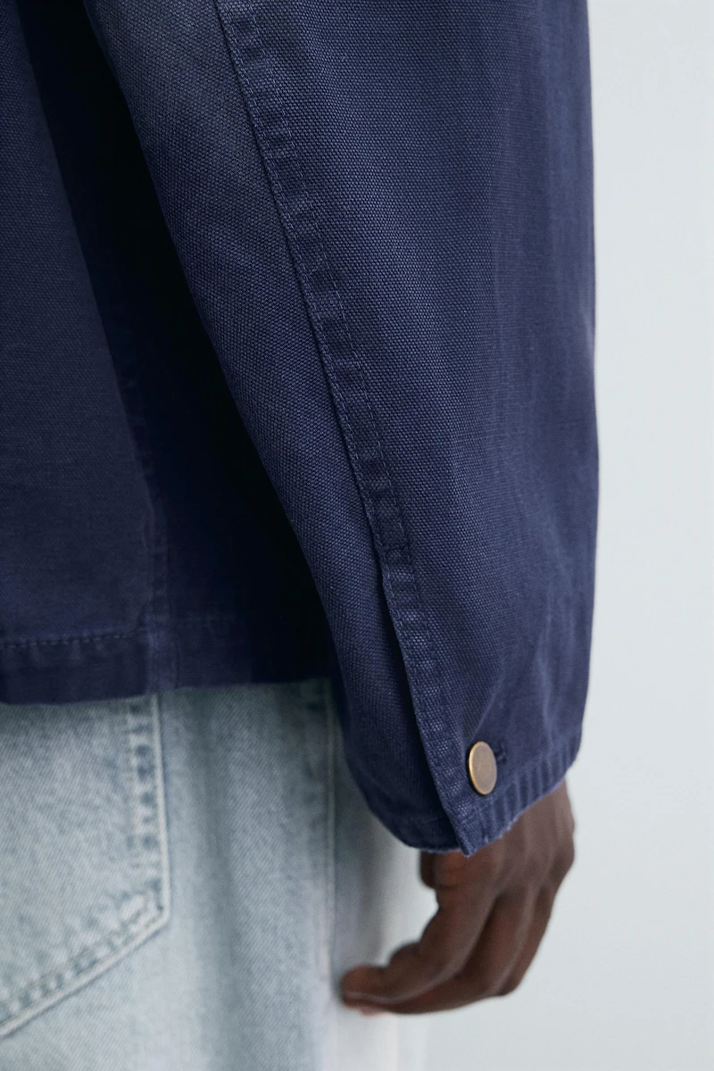 WASHED POCKET JACKET