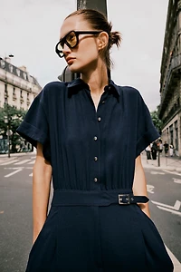LONG CREPE JUMPSUIT