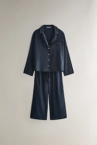 SILK AND COTTON PANTS