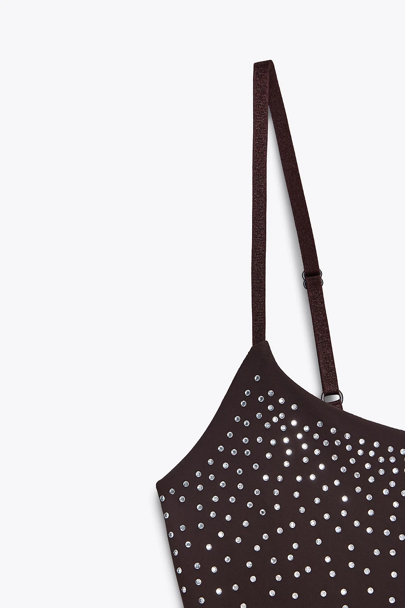 ROBE POLYAMIDE STRASS