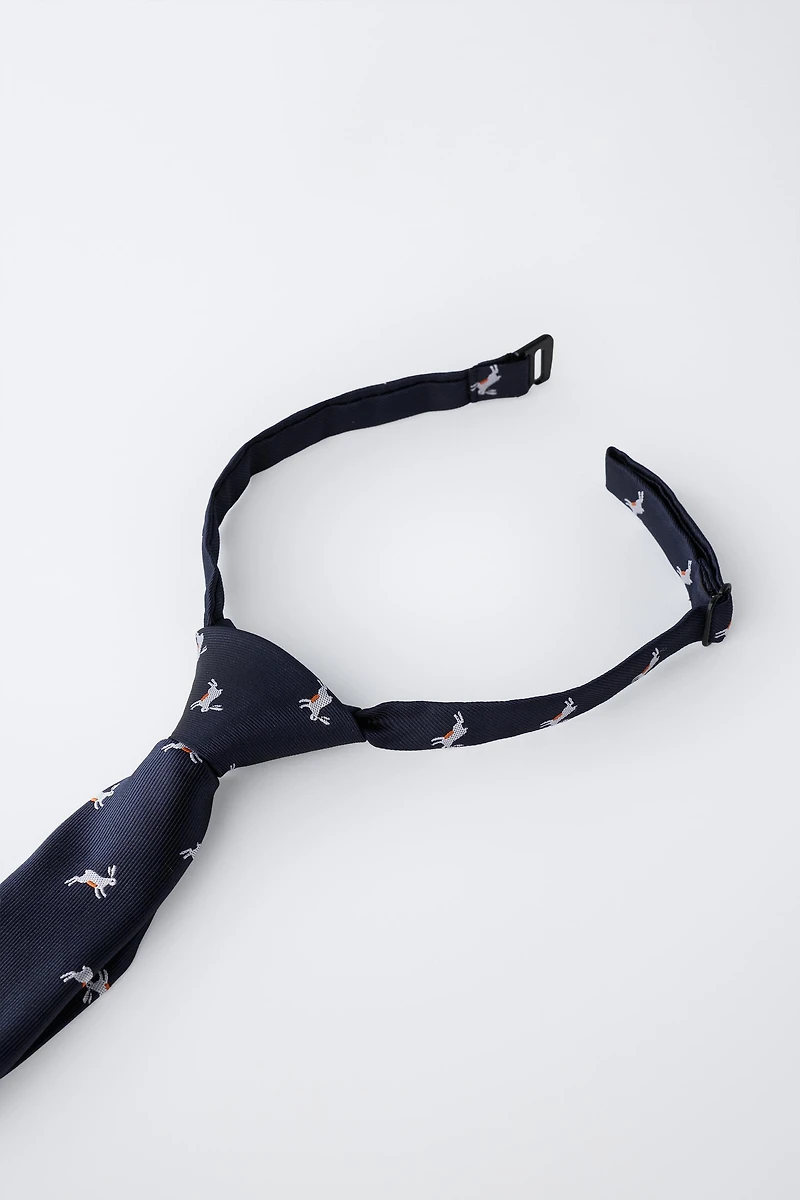 ANIMAL PRINT TIE