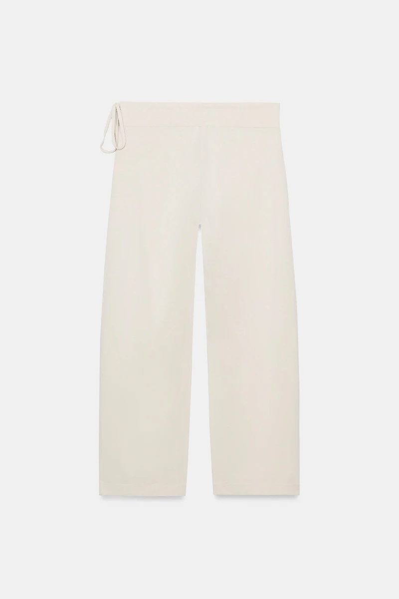 STRAIGHT LEG DRAWSTRING PANTS