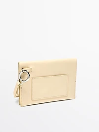 Nappa leather passport holder