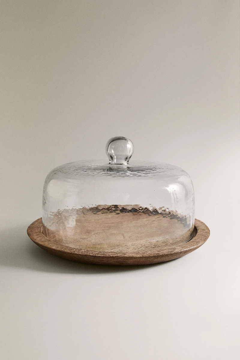 HAMMERED CAKE DISH