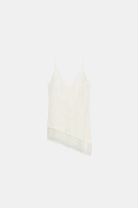 BEADED LACE TOP
