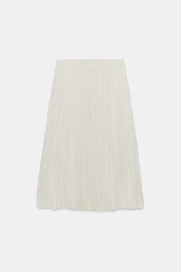 ZW COLLECTION PLEATED MIDI SKIRT