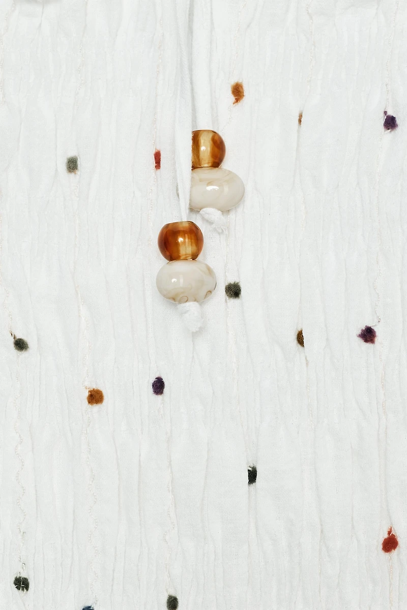 ROBE MIDI POMPONS