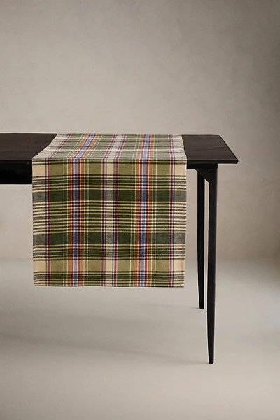 CHECKERED TABLE RUNNER COLORED