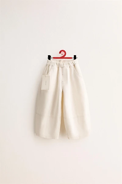 ZARA TIMELESS - PLAID BAGGY TWILL PANTS