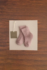 ZARA TIMELESS - CASHMERE KNIT SOCKS
