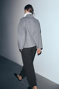 MANTEAU SOFT À BOUTON