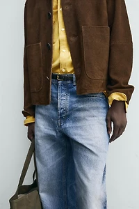 LEATHER SUEDE JACKET